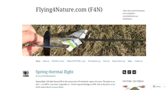 Desktop Screenshot of flying4nature.com